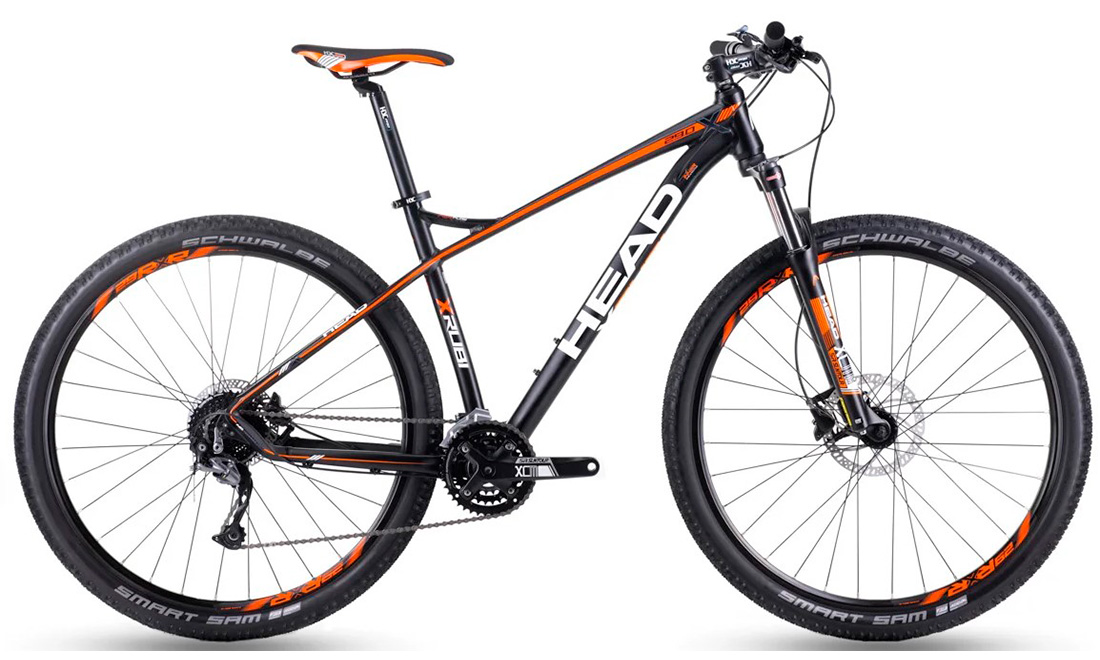 Фотография Велосипед Head X - RUBI I 29" (2020) 2020 Черно-оранжевый